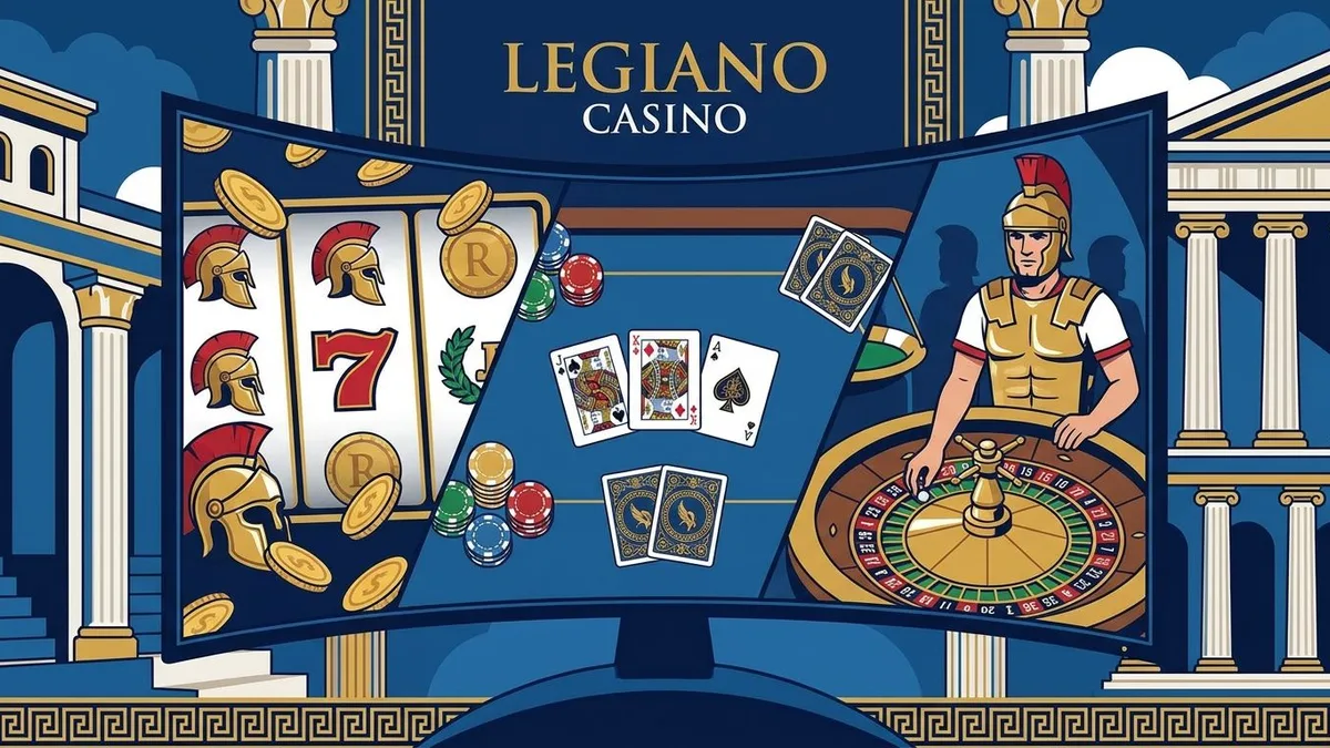 Casino-Spiele bei Legiano